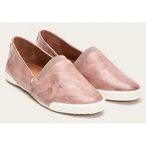 FRYE • Dusty Rose Genuine Leather Melanie Slip-On Flats