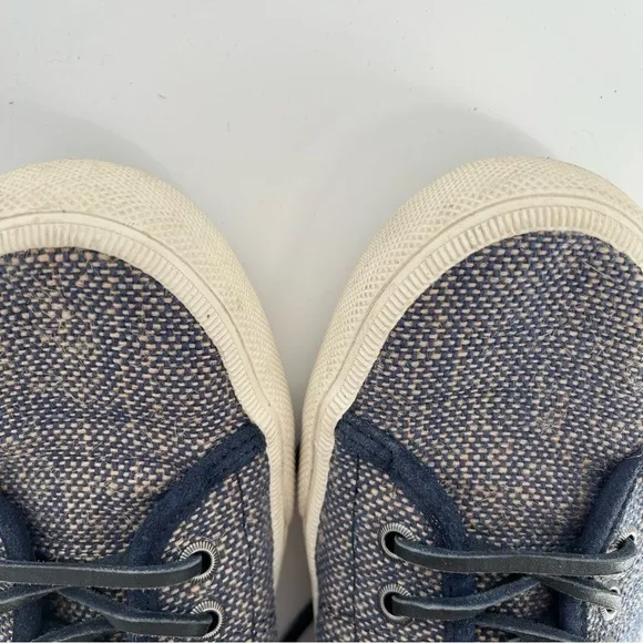 FRYE LUDLOW LOW 80517 MENS BLUE CANVAS LOW TOP LACE UP LIFESTYLE SNEAKERS SHOES