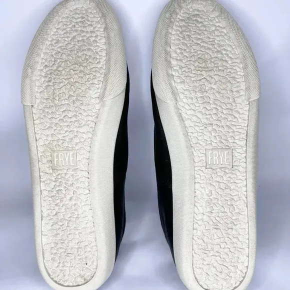 Frye Maya Slip On Sneakers Leather | Black | SZ 9.5
