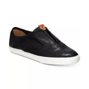 Frye Maya Slip On Sneakers Leather | Black | SZ 9.5