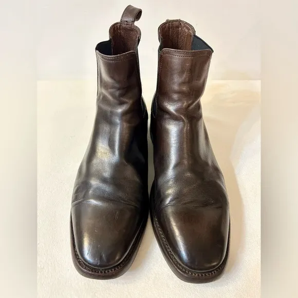 Frye Men’s Weston Chelsea Boot Dark Brown Size 9.5D