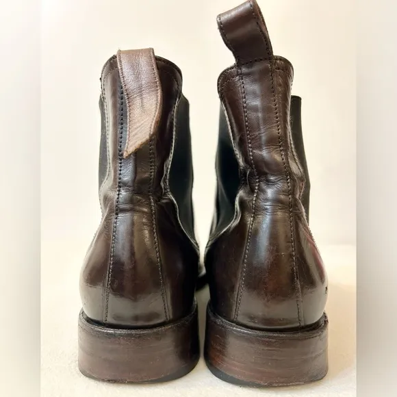 Frye Men’s Weston Chelsea Boot Dark Brown Size 9.5D