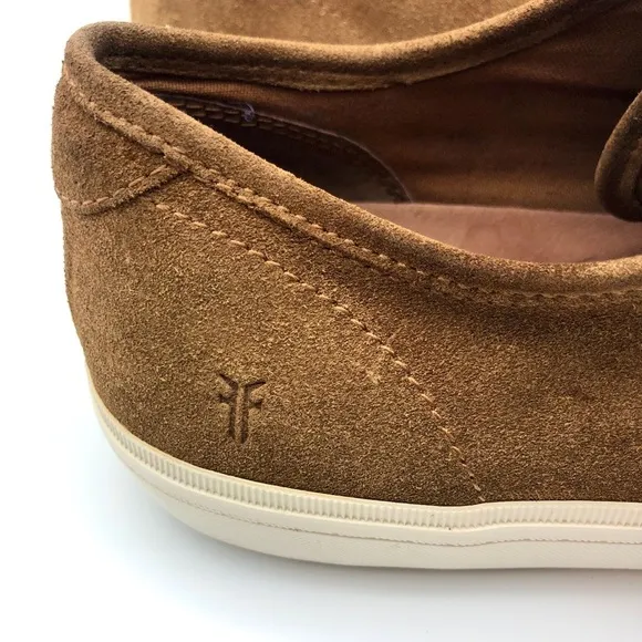 Frye Patton Low-Top Lace-Up Brown Suede Men’s Sneakers