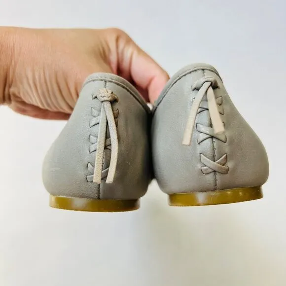 Frye Regina ballet flats, Beige/Sage, Size 7.5