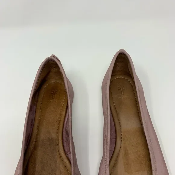 Frye Regina Leather Pointed Ballet Flats Shoes Women 6 1/2