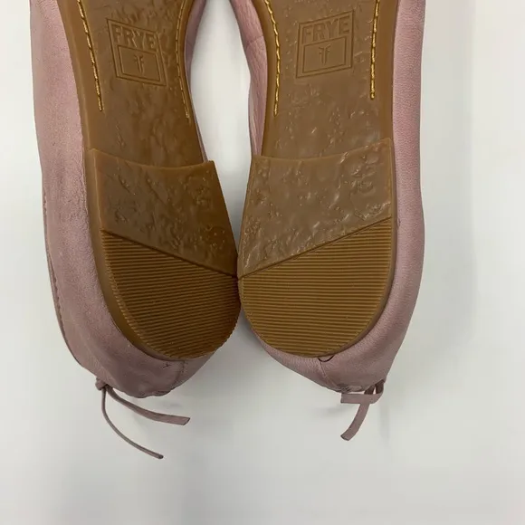 Frye Regina Leather Pointed Ballet Flats Shoes Women 6 1/2