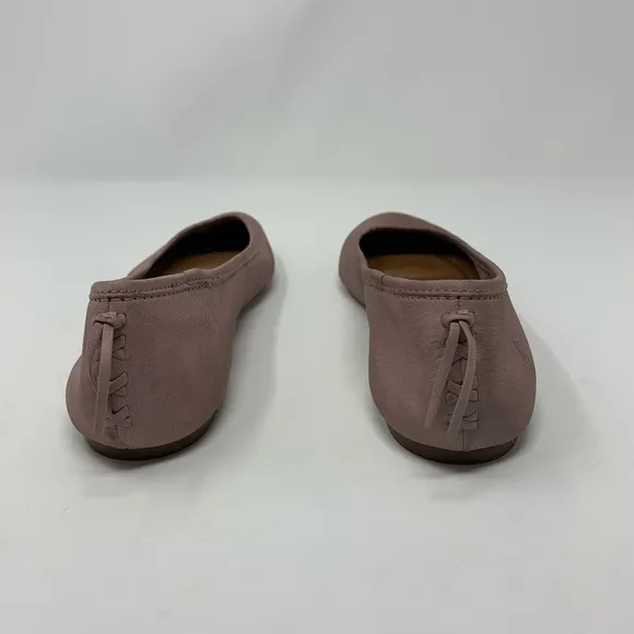 Frye Regina Leather Pointed Ballet Flats Shoes Women 6 1/2