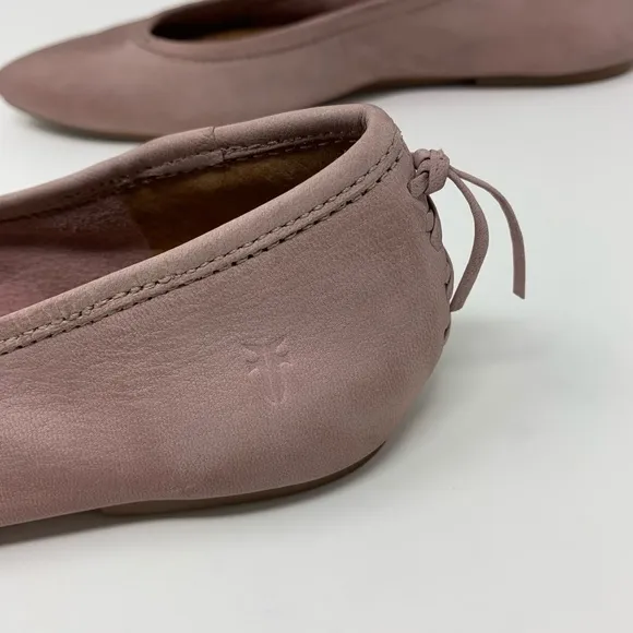 Frye Regina Leather Pointed Ballet Flats Shoes Women 6 1/2