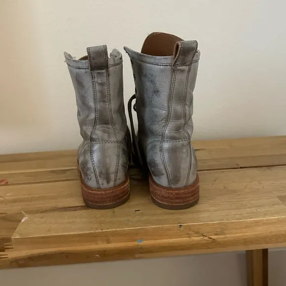 Frye Veronica Combat Boots