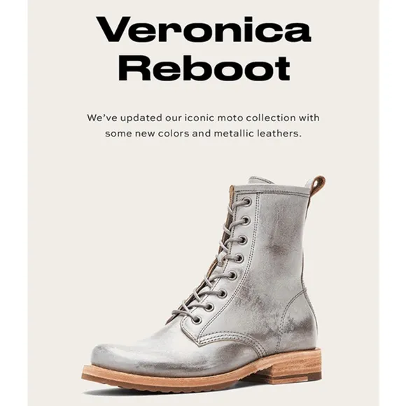 Frye Veronica Combat Boots