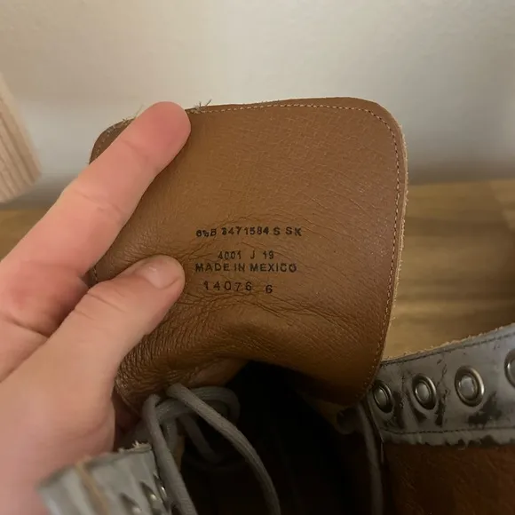 Frye Veronica Combat Boots