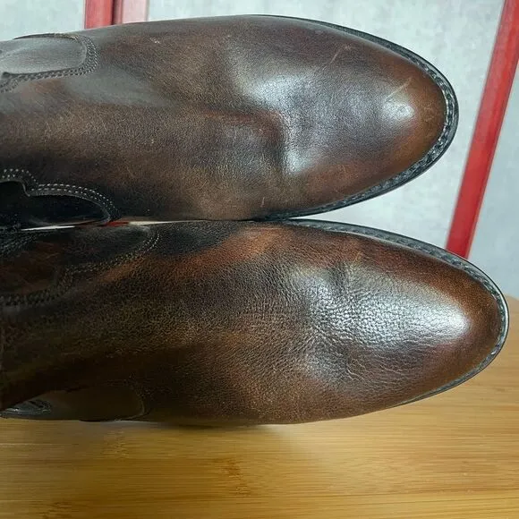 Frye Women’s Diana Brown Leather Chelsea Boots (Size: 7)