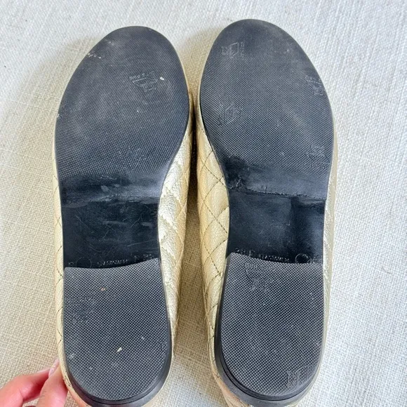 FS/NY French Sole New York ballet flats with bow details. Size 38‎
