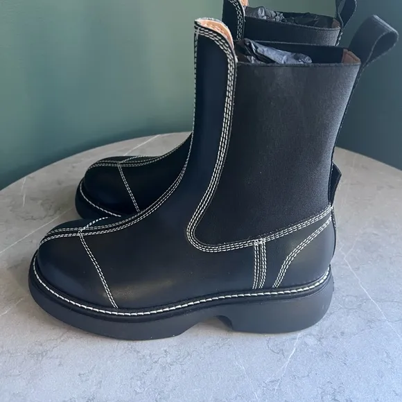 Ganni Everyday Mid Chelsea Boots 37