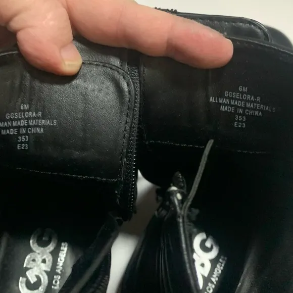 GBG Los Angeles combat boots NWOT