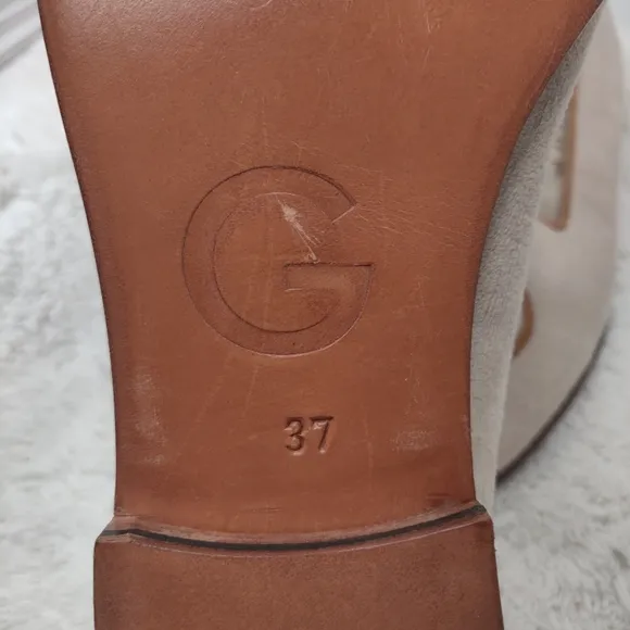 Gekke Custom peace flats sz 37
