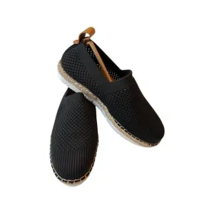 Gentle Souls by Kenneth Cole Lizzy Espadrille Flats- Black- Various Sizes- NIB