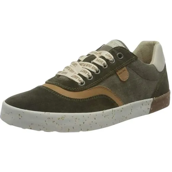 Geox Boys J Kilwi E Low-Top Sneakers Leather Size 34