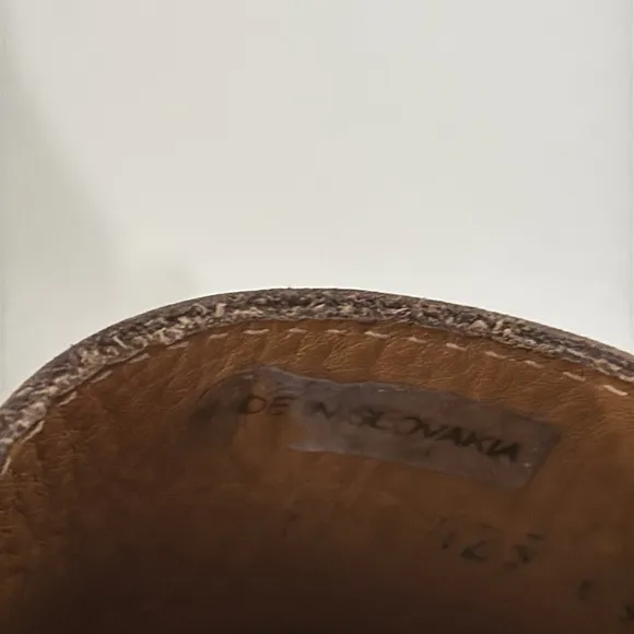 GEOX RESPIRA Driving Loafers Mens Size 9.5 Brown Leather Slip On Adult EU 42.5