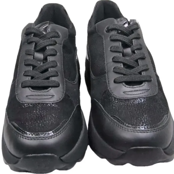 Geox Womens Spherica EC13 Sneakers Casual Platform Wedge Support Comfort Size 9