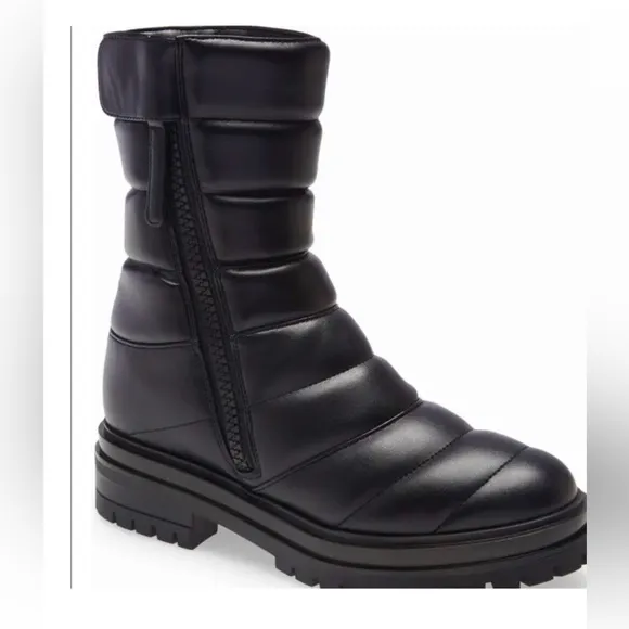 Gianvito Rossi Quilted combat boots