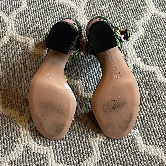Gianvito Rossi Tandi Floral Sandal 36.5