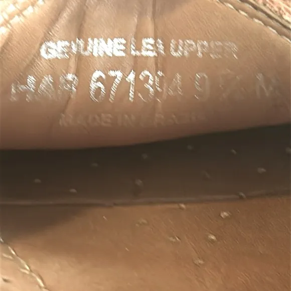 Giorgio Bertini Le Glove Newark Brown Tassel Leather Loafers- size 9 1/2M