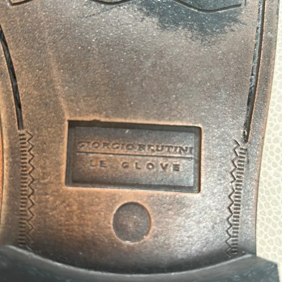 Giorgio Bertini Le Glove Newark Brown Tassel Leather Loafers- size 9 1/2M