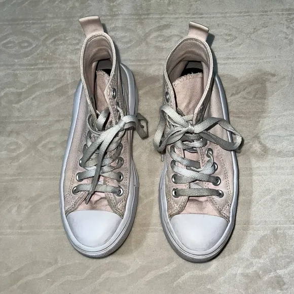 GIRLS' CONVERSE BIG KID CHUCK TAYLOR ALL STAR MOVE‎ HI PLATFORM SNEAKERS
