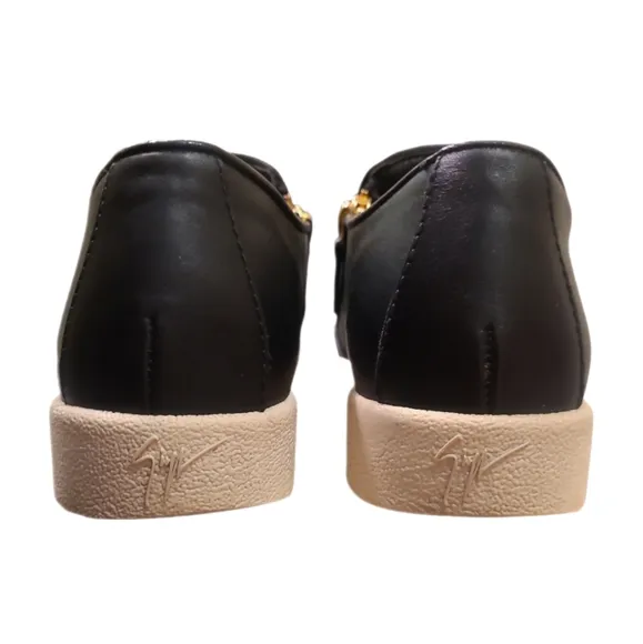 GIUSEPPE ZANOTTI | Logo Double Zip Low Top Sneakers in Size EU 35