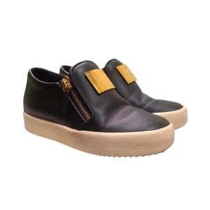 GIUSEPPE ZANOTTI | Logo Double Zip Low Top Sneakers in Size EU 35