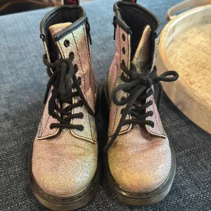 Glitter Combat Boots Dr. Martens