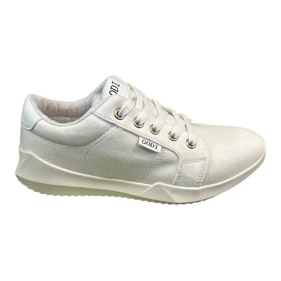 GODI CCCXIII Edsel Low Top Sneakers | White |New | Unisex