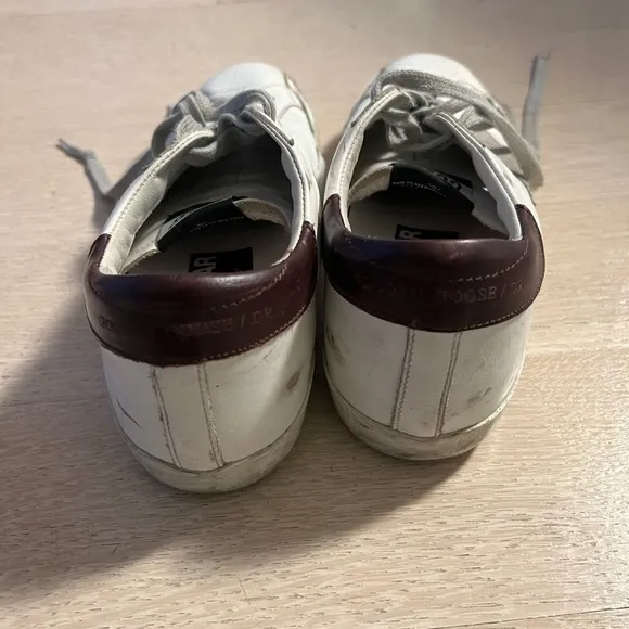 Golden Goose Superstar Leather Low-Top Star Sneakers