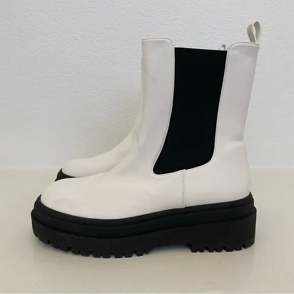 Good American Chelsea Boots 9.5