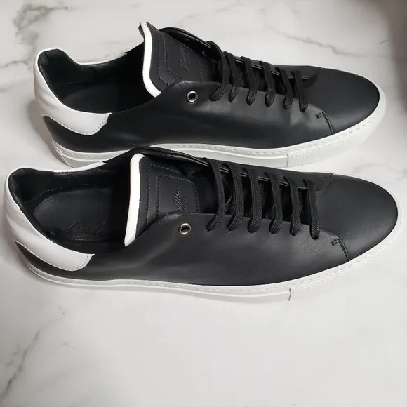 Good Man Brand Black Leather Sneakers Size 11 Low top