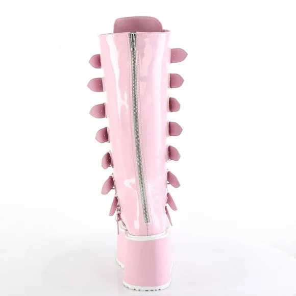 Gothic Platform Knee High Boots