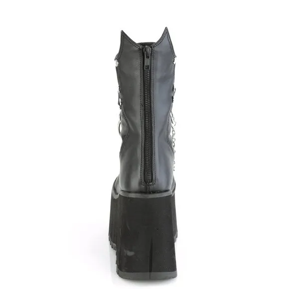 Gothic Platform Screw Combat Boots