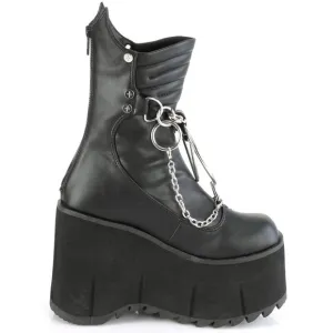 Gothic Platform Screw Combat Boots