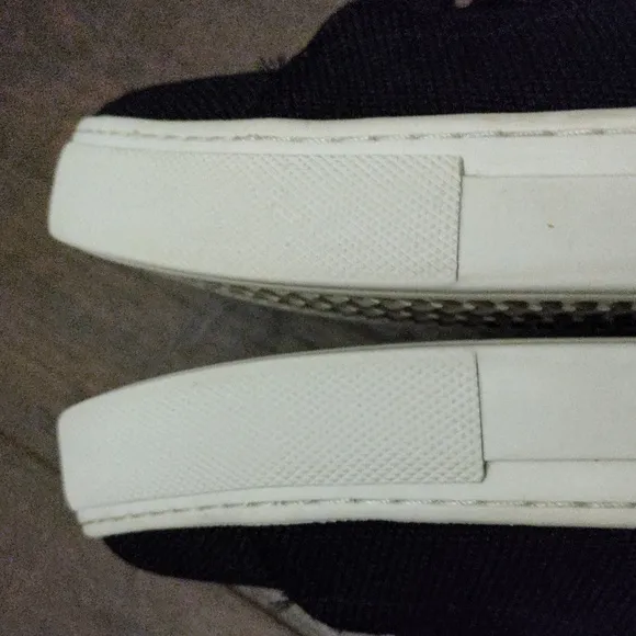 Greats Brooklyn Mens Black Knit Sneakers