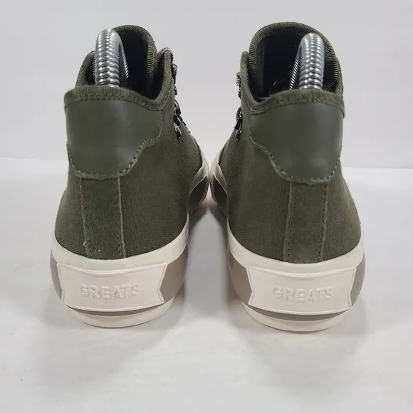 Greats Green Wooster Sport Hiking Sneakers Women's Size 6