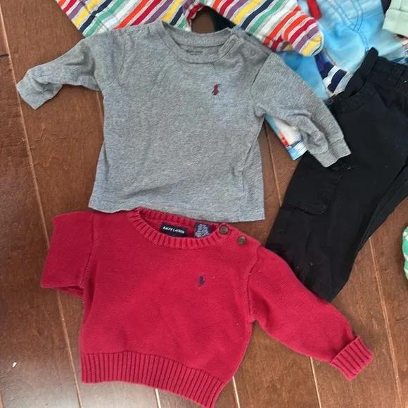Group of boys 0-3t gap tea collection Ralph Lauren etc
