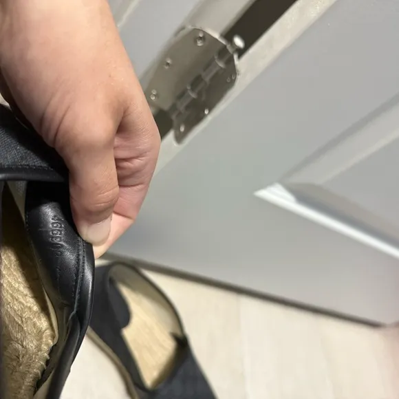 Gucci Black Canvas Espadrilles