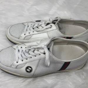 Gucci Pelle S Gomma 170573 low top Sneakers Men’s Size G 7.5 US 8 With Dust Bag