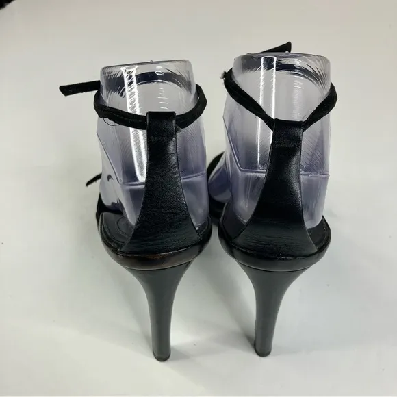 Gucci Thin Strap Heeled Sandals Size 8B