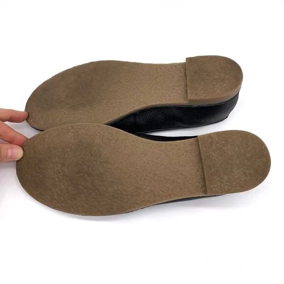 GUDRUN SJODEN Ester Leather Flats Black 40