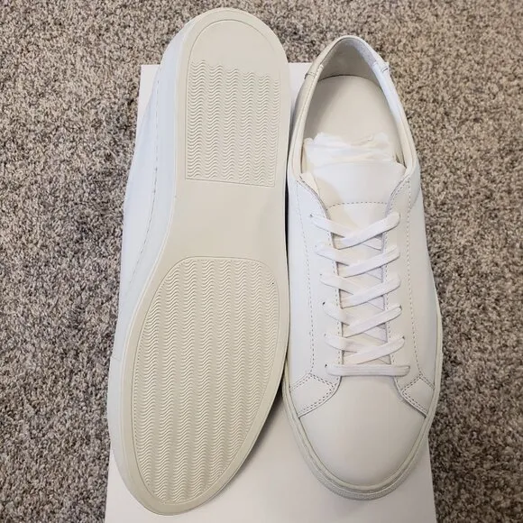 Gustin White Low Top Sneakers size 11