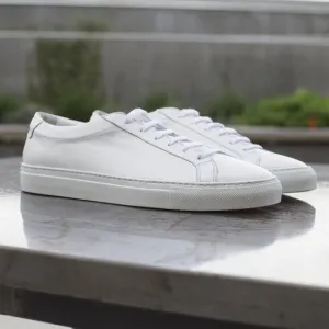 Gustin White Low Top Sneakers size 11