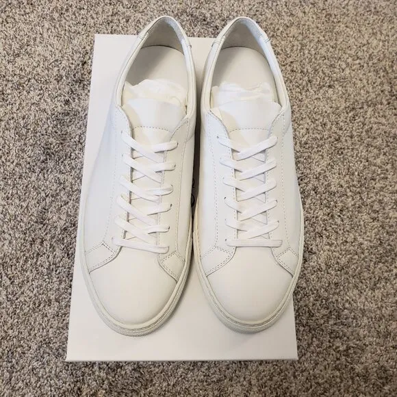 Gustin White Low Top Sneakers size 11