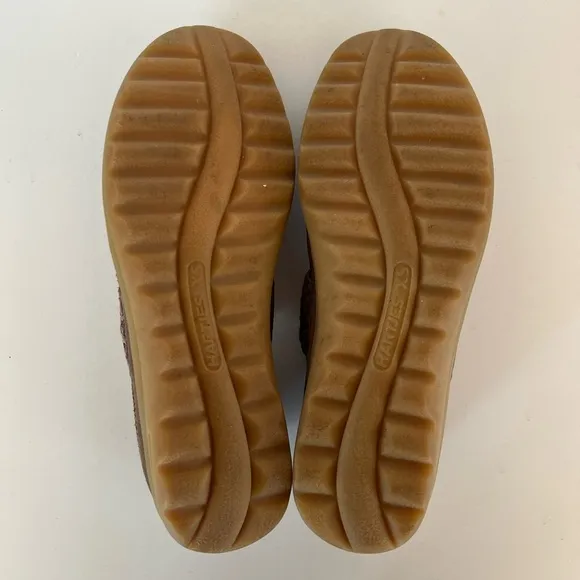 Hartjes Nubuck Ballerina Flats (UK6/US8)